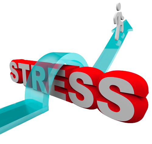 leaping over stress