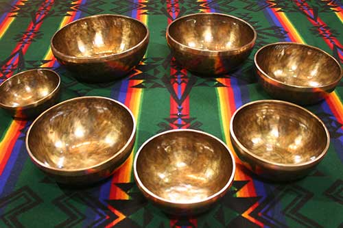  Tibetan Bowl Chakra Set